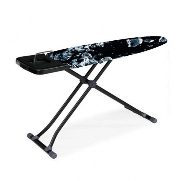 GERCELLA XXL LUXURY DARK İCE  ÜTÜ MASASI KILIFI ÖRTÜSÜ BEZİ - 2