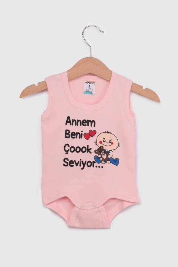 Annem Beni Çok Seviyor Bebek Zıbın  Pudra