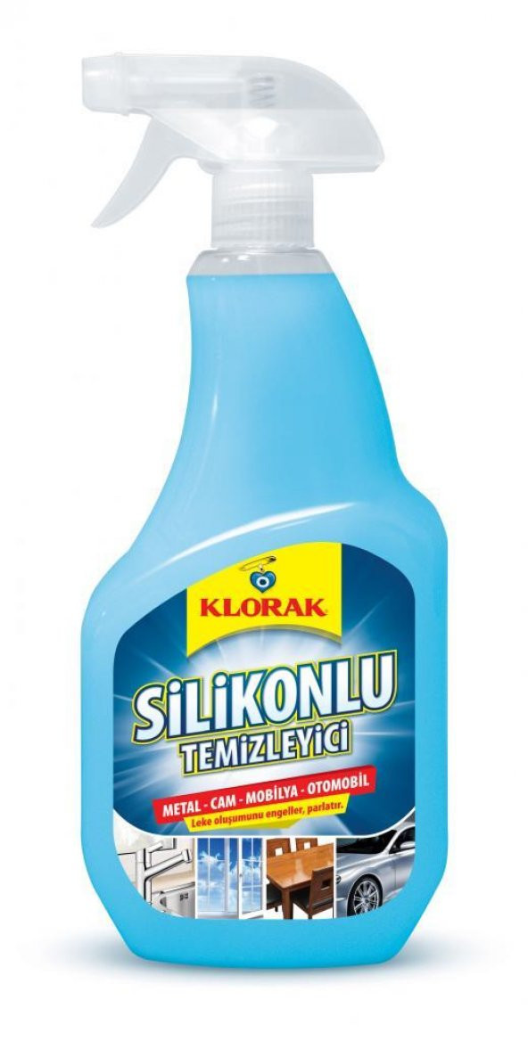 Klorak Silikonlu Temizleyici 750 ml 12 Adet - 1