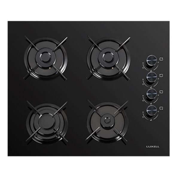 Luxell OC88 Ankastre Ocak Siyah