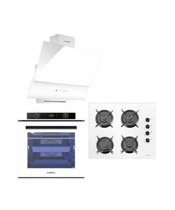 Luxell 88L Platinum Beyaz Set (DA6-835, OC88, A68-SGF3)