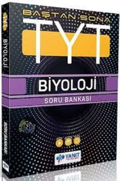 yanıt yayınları TYT Baştan Sona Biyoloji Soru Bankası - Resim 2
