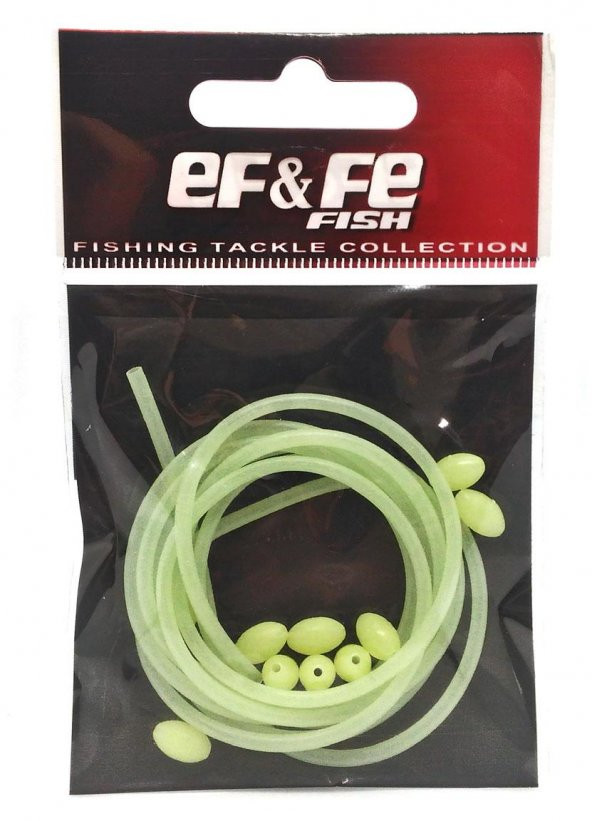 Effe Fosforlu Boru Boncuk 2 mm