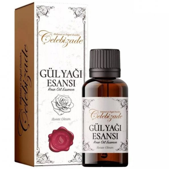 Çelebizade Gül Esansı Yağı 20 ml