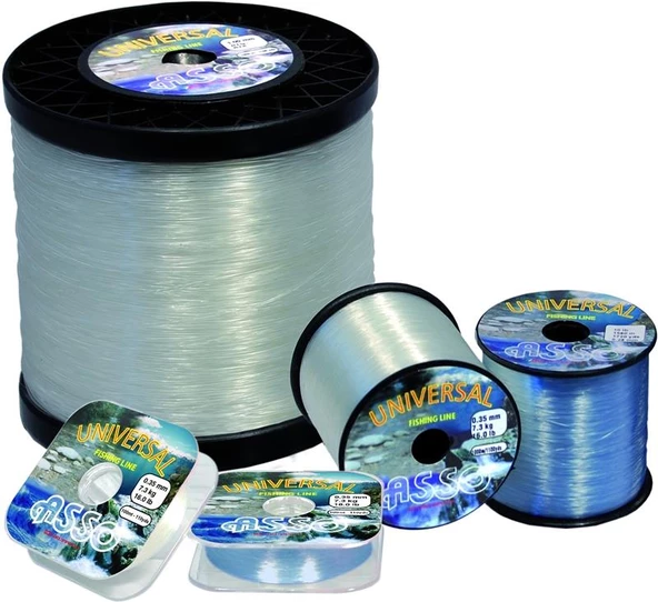 Asso Universal Süper Strong Monofilament Misina Beyaz 1000 mt