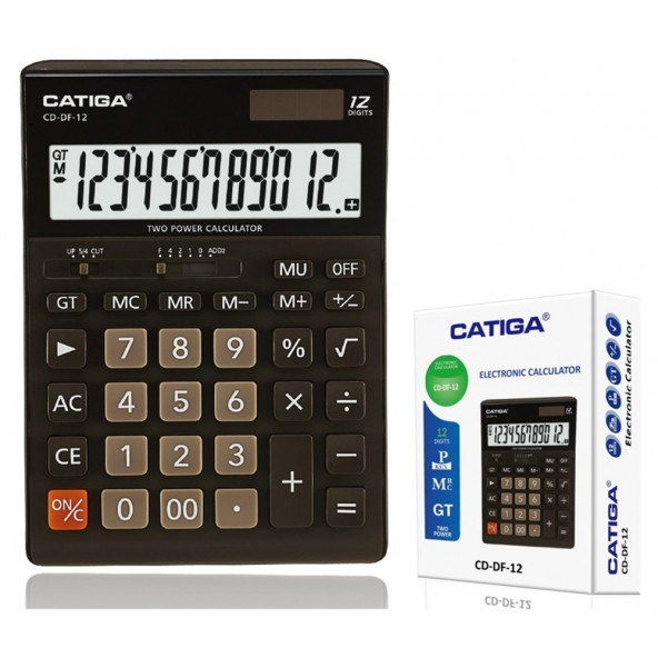 Catiga CD-DF-12 12 Hane Masaüstü Hesap Makinesi - 2