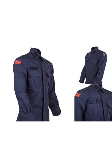 Akıncı Askeri Malzeme  Tactical Jandarma Asayiş Garantili Kışlık Gömlek - 3