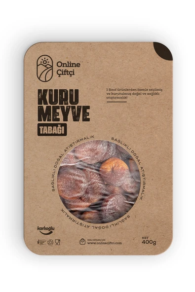 Online Çiftçi Gün Kurusu Kayısı 400Gr ürün görseli 1