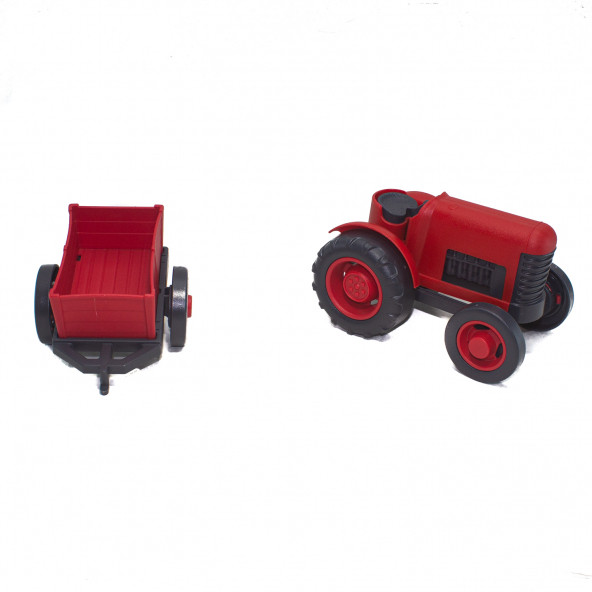 Oyuncak Traktör İlk Traktörüm Römorklu 33 Cm - 5