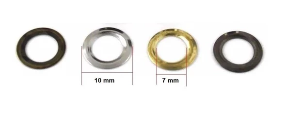 Kuşgözü İçin Metal Pul 3 no 150 Adet  (Kuşgözü Dahil Değildir) - Resim 9