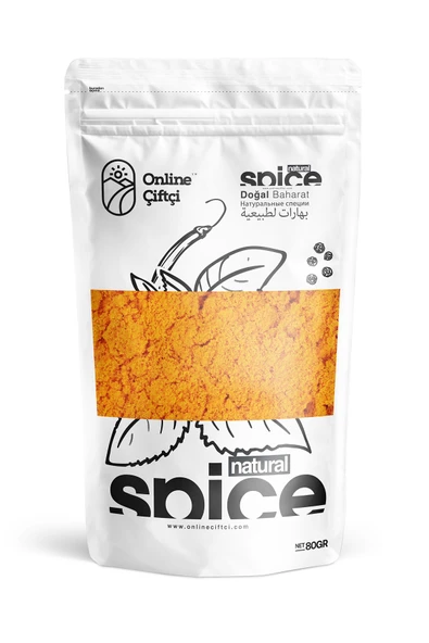 Online Çiftçi Zerdeçal Öğütülmüş 80Gr ürün görseli 1