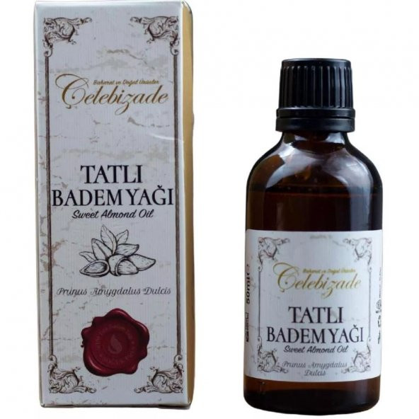 Çelebizade Tatlı Badem Yağı 50Ml