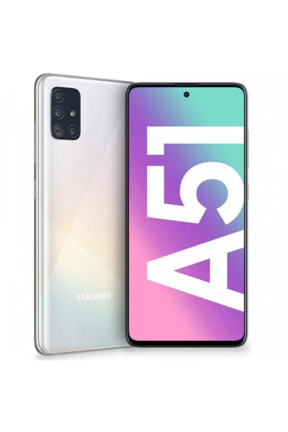 Samsung Galaxy A51 BEYAZ 128 GB 6 GB Ram Yenilenmiş ÜRÜN A Kalite