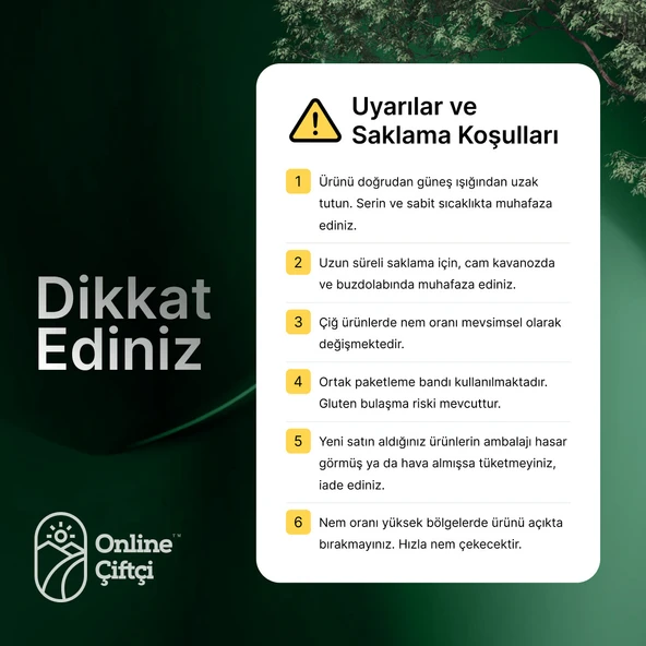 OnlineÇiftçi Çiğ Girsun Fındık 1KG + Çiğ Yerli Badem 1KG - 4