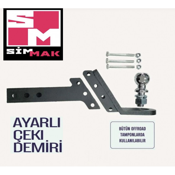 Simmak Off Road Ayarlı Çeki Demiri - 3