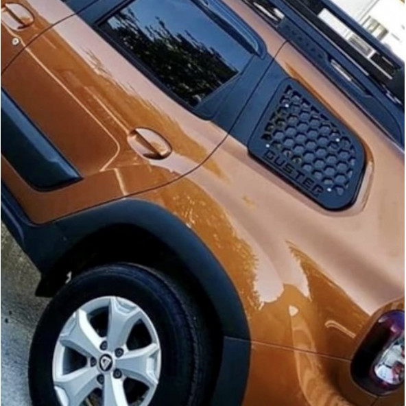 Simmak Dacıa Duster Arka Cam Koruma Izgarası 2018+ - 4