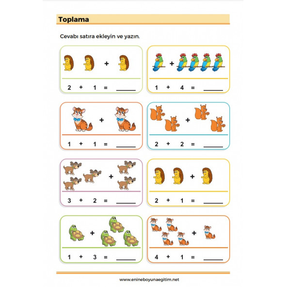 EN Süper Matematik YAZ-SİL Kitabı (Okul Öncesi ve 1. Sınıflar İçin) - 4
