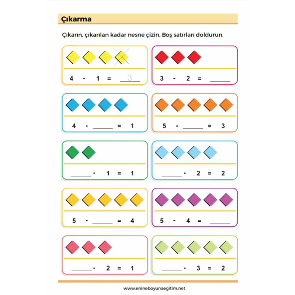 EN Süper Matematik YAZ-SİL Kitabı (Okul Öncesi ve 1.  Sınıflar İçin) - 5