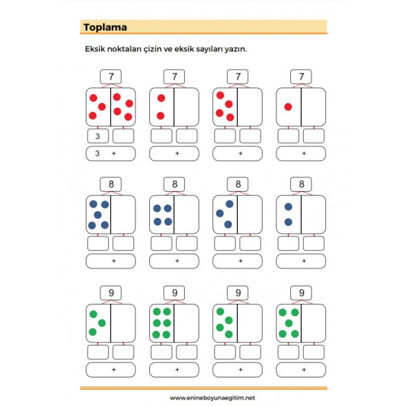 EN Süper Matematik YAZ-SİL Kitabı (Okul Öncesi ve 1.  Sınıflar İçin) - 6
