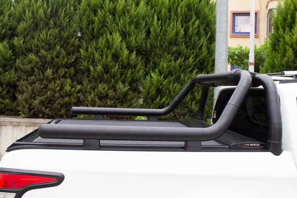 OMSA Fiat Fullback Kobra Roll Bar Çap:76 Siyah 2016 ve Sonrası - 3
