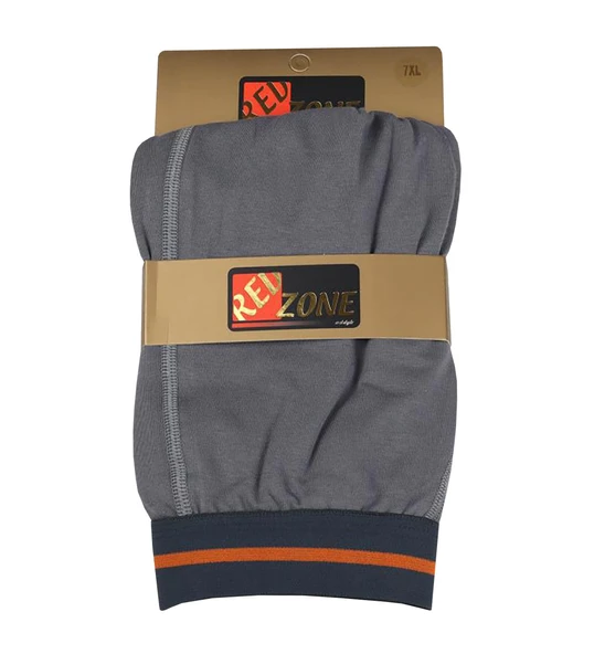 5 Adet Büyük Beden Redzone Likralı Boxer Gri - 4