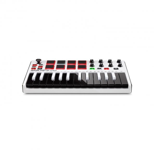 Akai Mpkmini 2 Müzik Prodüksiyonu Klavye Kontrol Cihazı Beyaz - 4