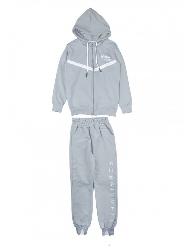Unisex Şeritli Eşofman Takımı Bloom - 5
