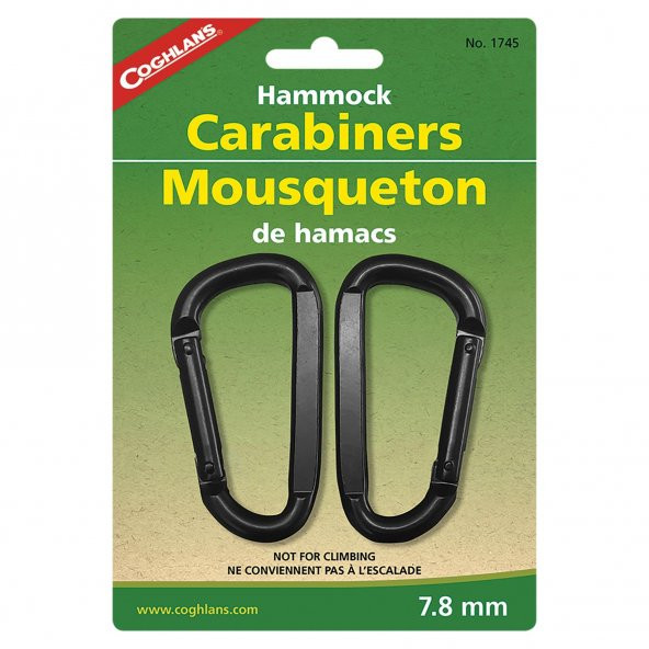 Coghlans Karabina 7.8MM Carabiners 2Li