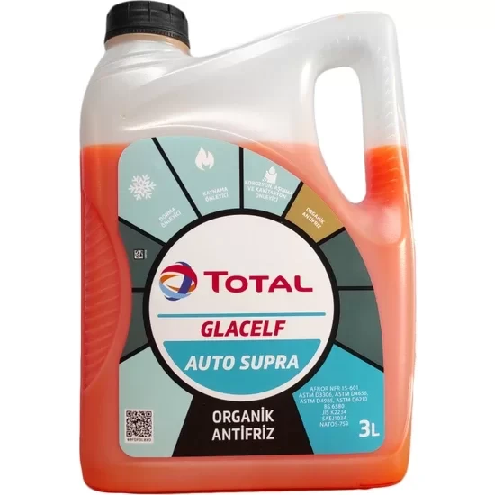 GLACELF AUTO SUPRA 5B3L TOTAL KIRMIZI ANTİFRİZ