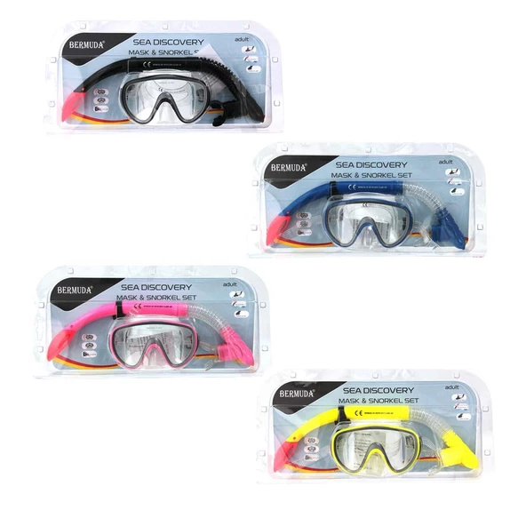 Bermuda Olimpos Sea Discovery Maske Şnorkel Set