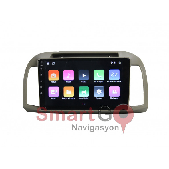 NİSSAN MİCRA 2002/2010  9'' 4 GB MULTİMEDYA ürün görseli