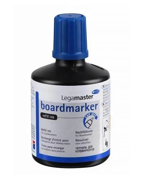 Legamaster 100ml Beyaz Yazı Tahtası Kalemi Yedek Mürekkebi Mavi