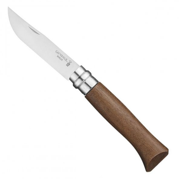 Opinel Inox No 6 Ceviz Saplı Paslanmaz Çelik Çakı