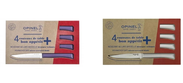 Opinel Bon Appetit 4 Parça Paslanmaz Sofra Bıçağı