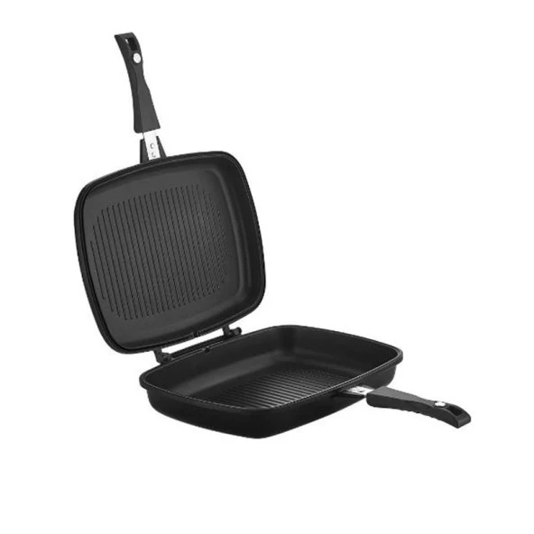 Amboss Kuvars Grill İkiz Tava - 3