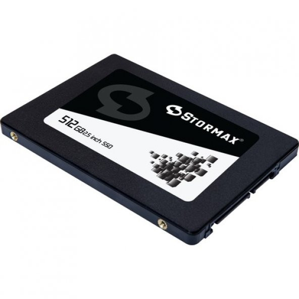 Stormax 512GB SSD 2,5" Sataııı 550-530MB/S Black SER-SMX-SSD30BLCK/512G - 3