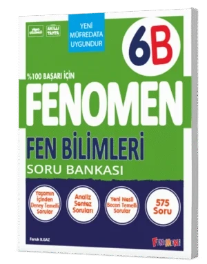 FENOMEN 6. SINIF FEN BİLİMLERİ B SORU BANKASI ürün görseli