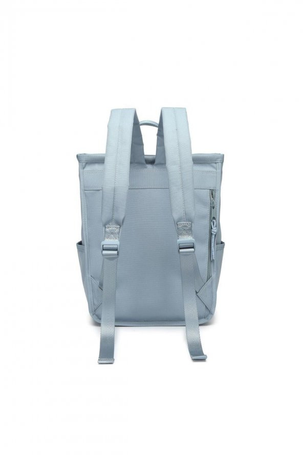 Bagacar Smart Bag 3195 Okul ve Günlük Laptop Bölmeli Sırt Çantası Buz Mavi - 5