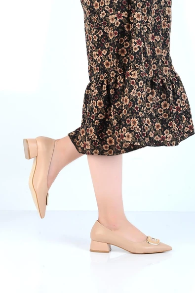 Moda Ayakkabı 12-023 Kadın Topuklu Ayakkabı - 22