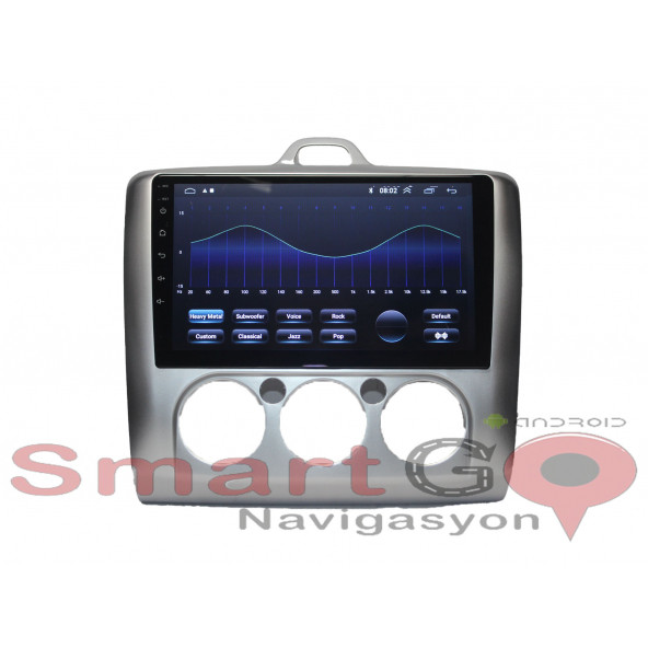 FORD FOCUS 2 9" MANUEL KLİMA 2007 / 2011 4 GB MULTİMEDYA - 3