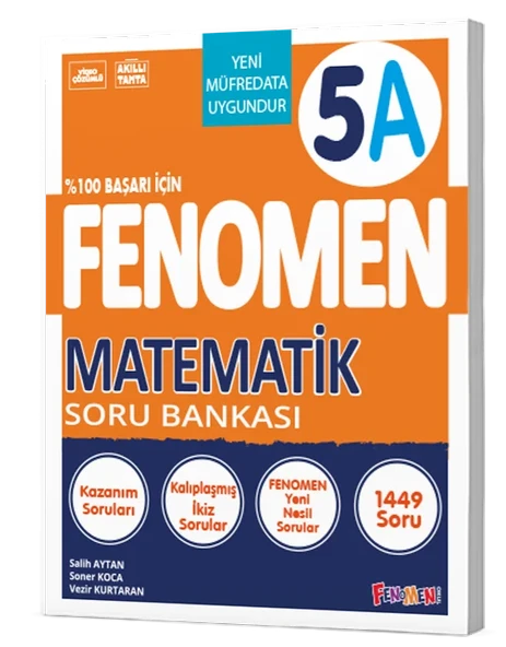 FENOMEN 5. SINIF MATEMATİK A SORU BANKASI ürün görseli