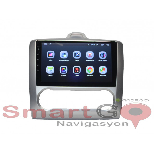 FORD FOCUS 2  9" DİGİTAL KLİMA 2007 / 2011 4 GB MULTİMEDYA - 2