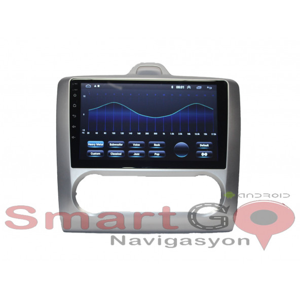 FORD FOCUS 2  9" DİGİTAL KLİMA 2007 / 2011 4 GB MULTİMEDYA - 3