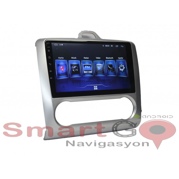 FORD FOCUS 2  9" DİGİTAL KLİMA 2007 / 2011 4 GB MULTİMEDYA - 4