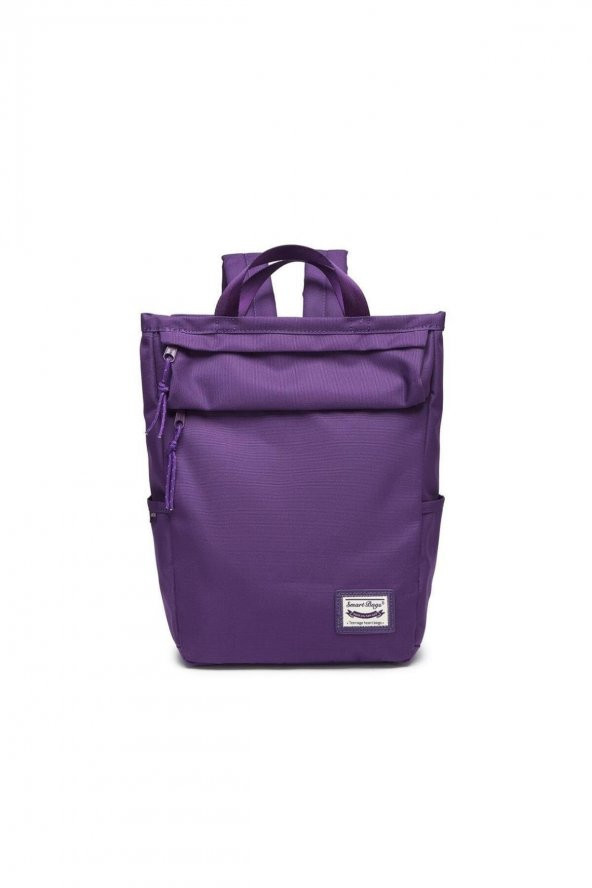 Bagacar Smart Bag 3195 Okul ve Günlük Laptop Bölmeli Sırt Çantası Mor - 7