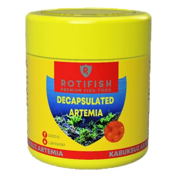 Rotifish Kabuksuz Decapsulated Artemia 15 Gram Yavru Balık Yemi