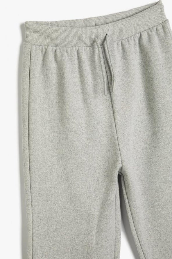 Koton Erkek Çocuk Jogger Eşofman Altı Beli Bağcıklı Paçası Lastikli - 3