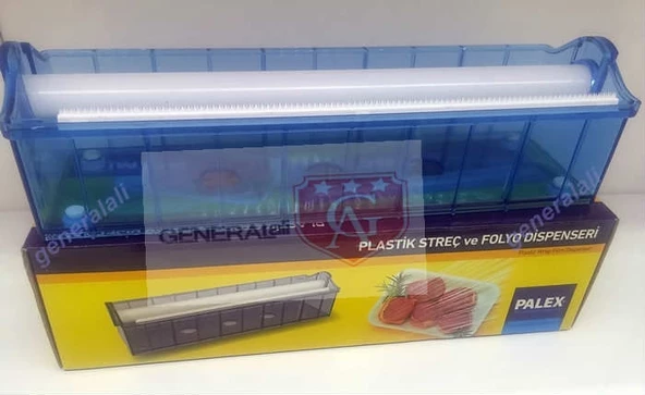 Palex Kırılmaz Streç Ve Alüminyum Folyo Dispenseri Kayar Bıçaklı Plastik 35cm - 3