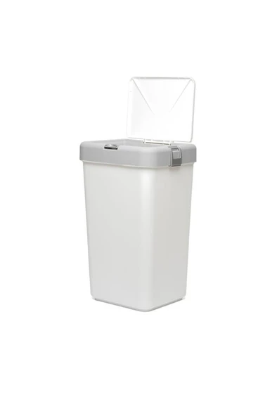Motek Kirli Çamaşır Sepeti Pratik Kapaklı 40 Litre MT08 - 10