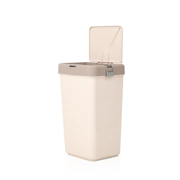 Motek Kirli Çamaşır Sepeti Pratik Kapaklı 40 Litre MT08 - 3